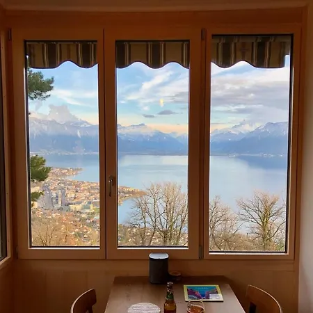 Lovely In Lavaux With Unique View ! * Chardonne